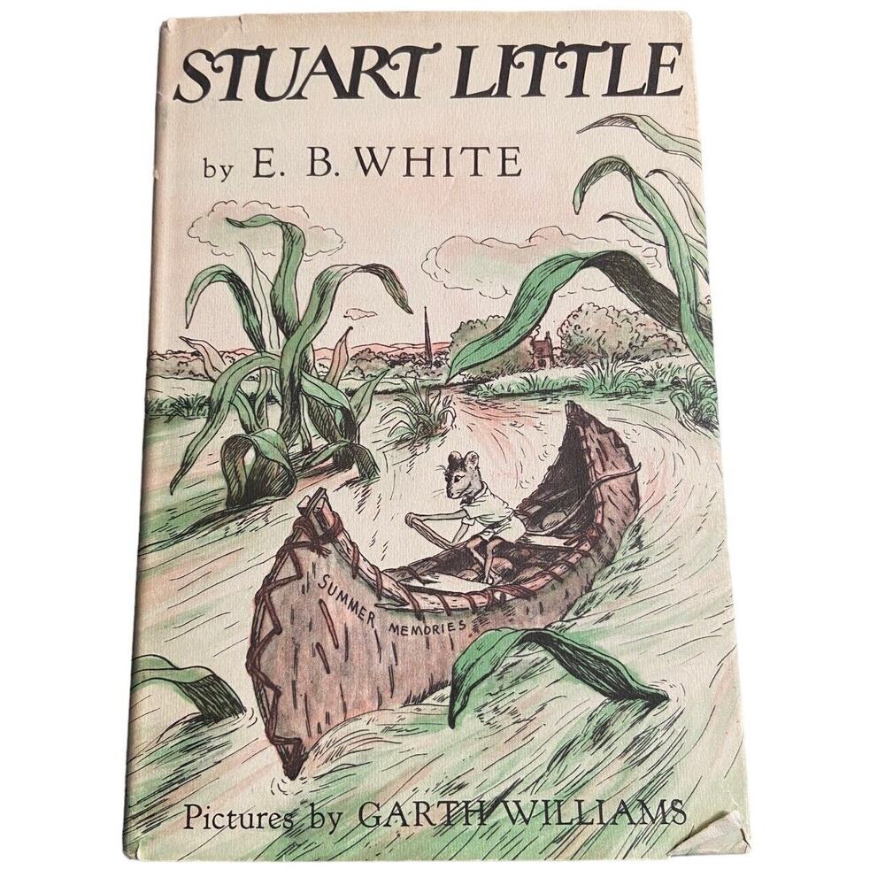 Vintage Book Stuart Little -By E.B. White Pictures Garth Williams Published 1947